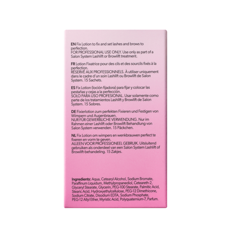 Salon System - Lashlift Fix Lotion (15)