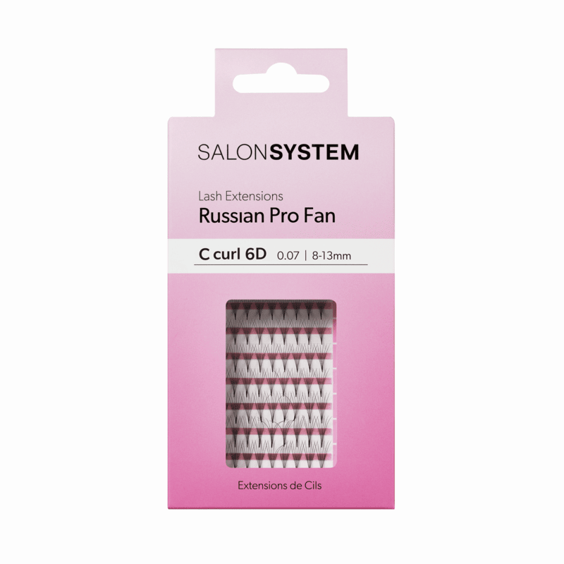 Salon System - Lash Extensions Russian 6D Fan 0.7