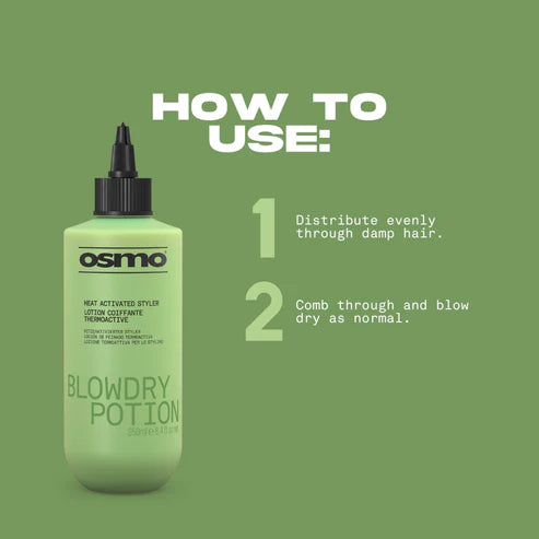 Osmo - Blowdry Potion Heat Activated Styler 250ml
