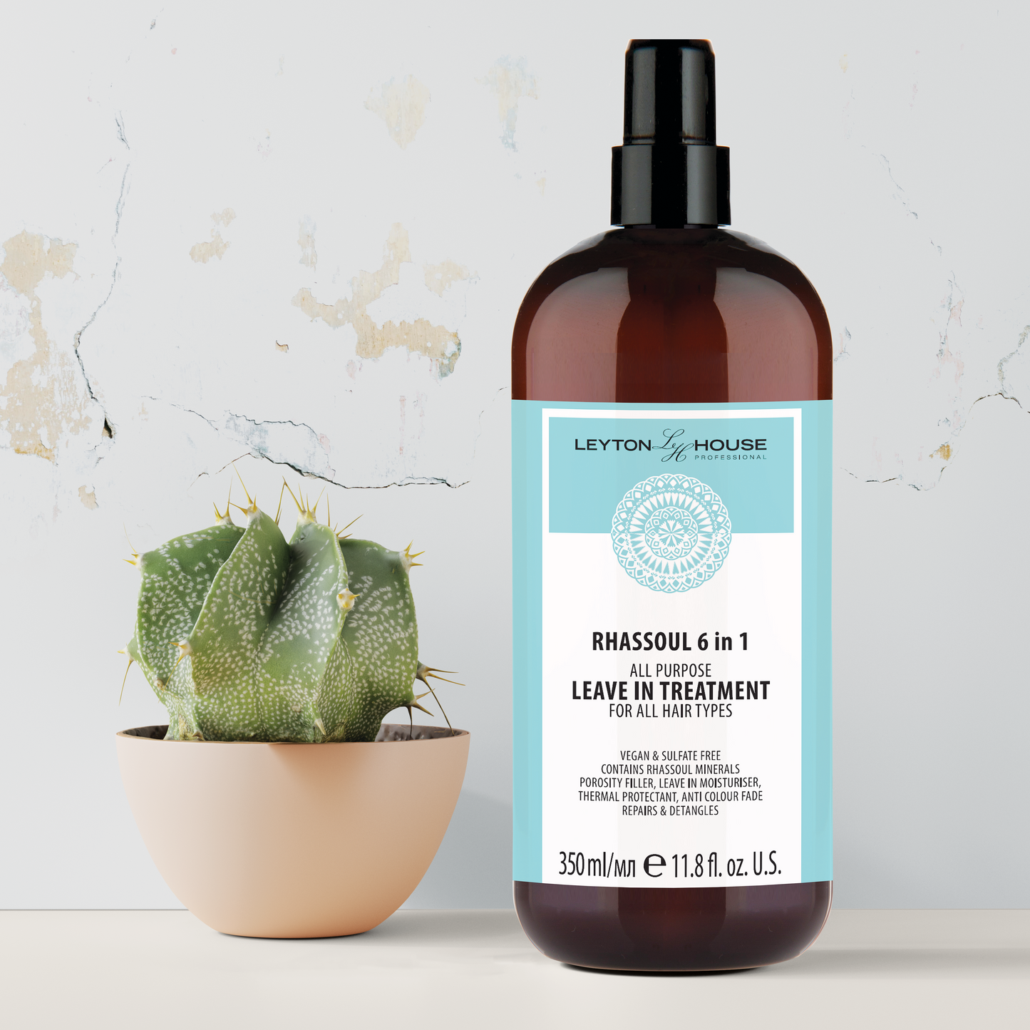 Rhassoul All Purpose 6 in 1 Leave In-Treatment Leyton House – Vegan Multi-Purpose Hair Rejuvenator