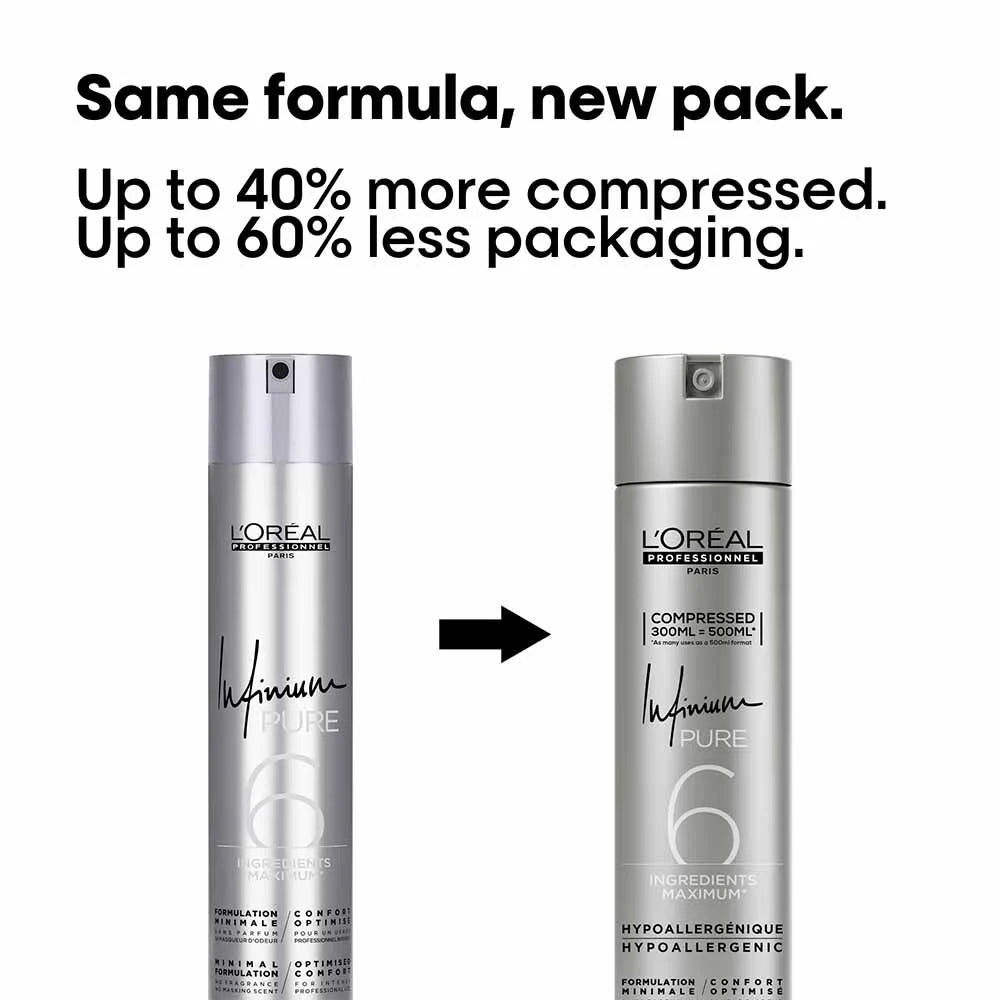 L'Oréal Infinium Extra Strong Hairspray - Hypoallergenic 300ml
