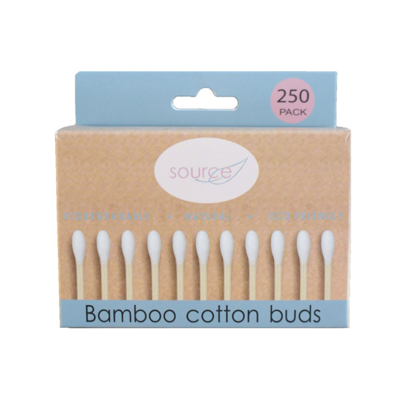 Cotton Buds Bamboo 250pcs