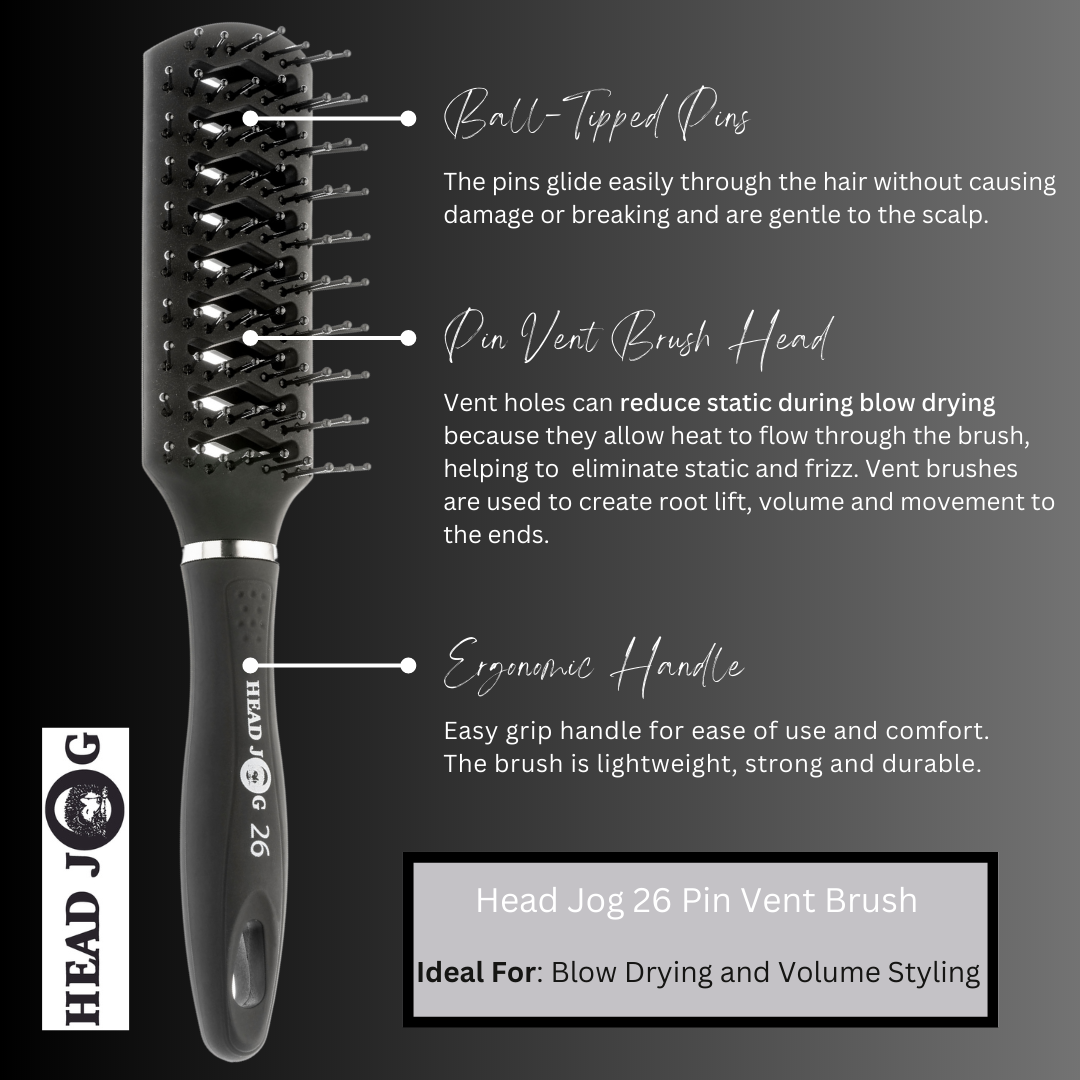 Head Jog 26 Vent Brush