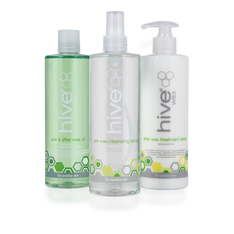 Hive - Pre Wax Cleansing Spray With Coconut & Lime 400ml