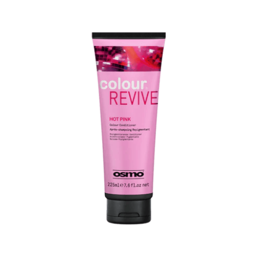 Osmo Colour Revive Hot Pink hair product tube on a white background