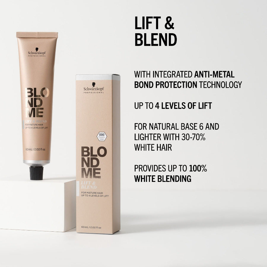 Schwarzkopf BlondMe Lift & Blend Permanent Hair Colour
