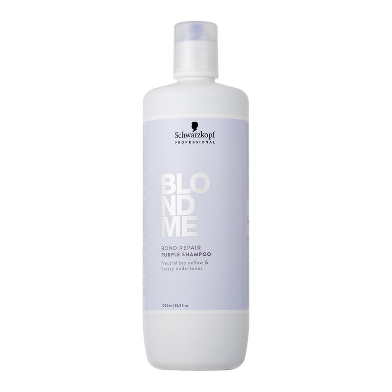 Schwarzkopf BlondMe Bond Repair Purple Shampoo