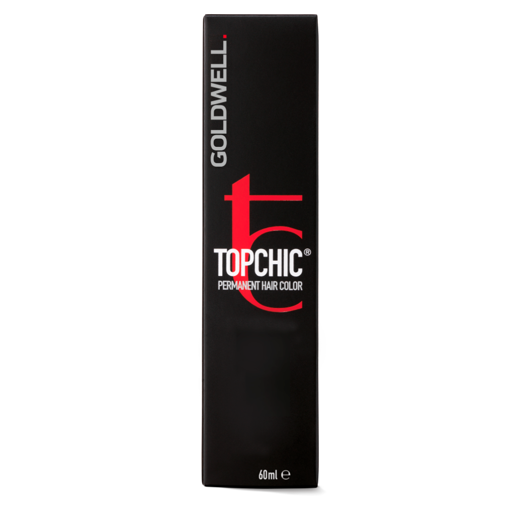 Goldwell Topchic Tube 60ml – Permanent Hair Colour, 100% Grey Coverage