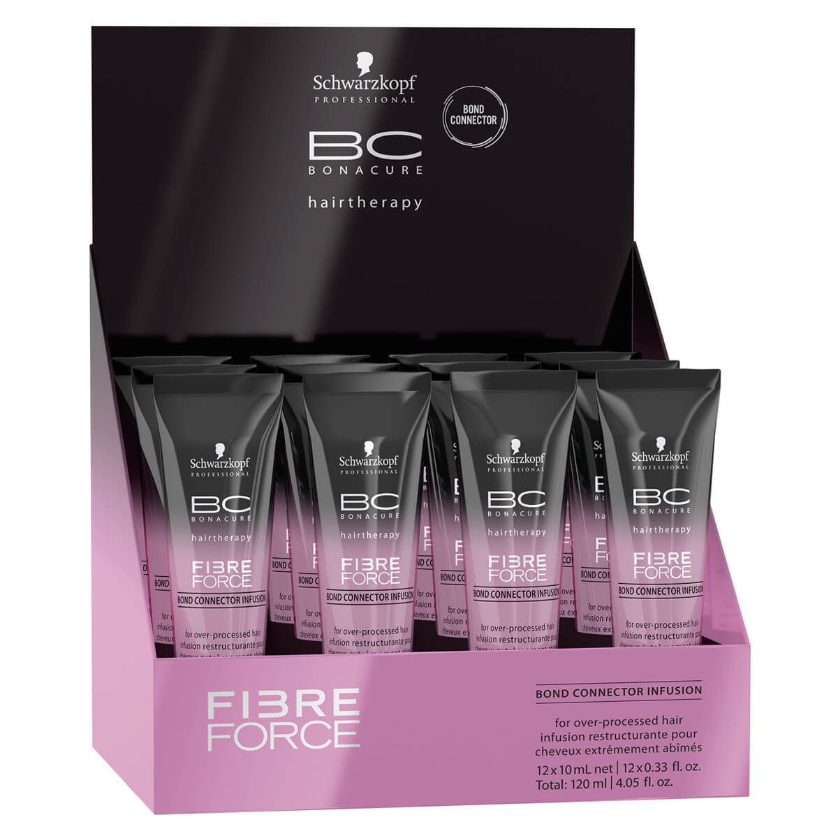 Schwarzkopf Professional BC Fibre Force Bond Connector Infusion 12X10ml