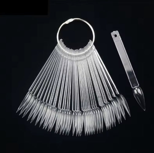 Colour Wheel Fan Stiletto 40pc