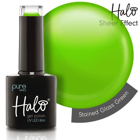 Halo Gel Polish 8ml - Stained Glass Green