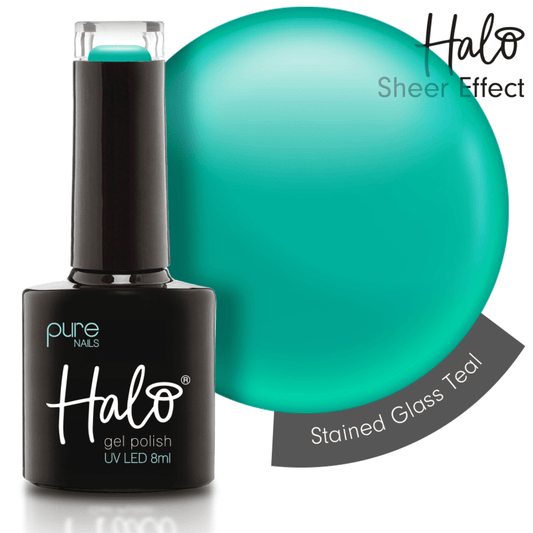 Halo Gel Polish 8ml - Stained Glass Teal