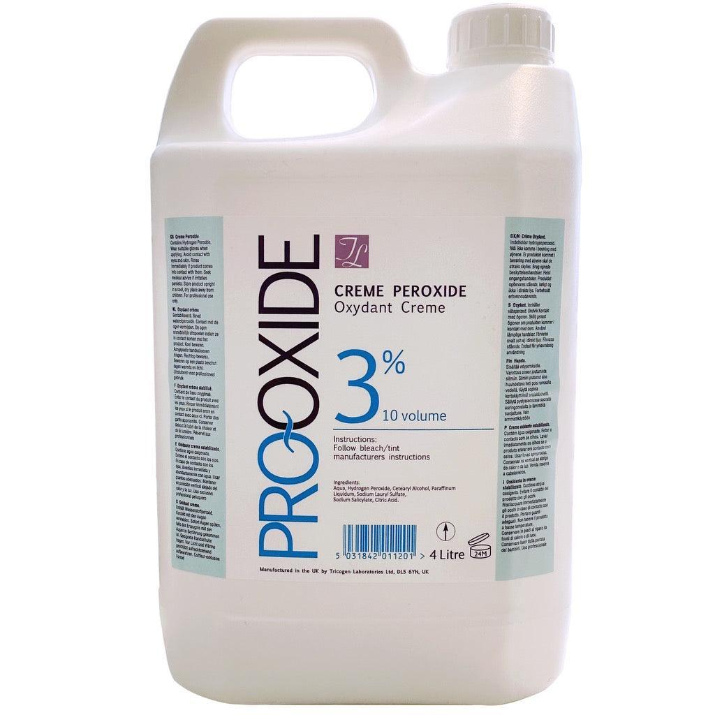 Pro-Oxide Creme Peroxide bottle on a white background