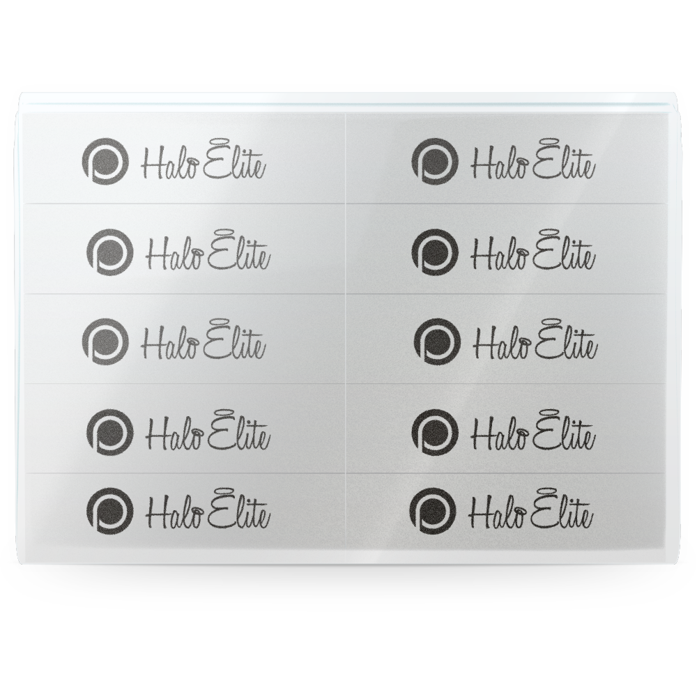 Halo White Block 120 Grit 10pk
