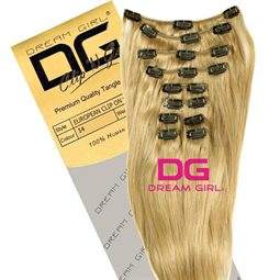 Dream Girl Clip In Hair Extensions 18" Colour 14