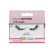 Salon System - Strip Lashes 022 3/4 Length