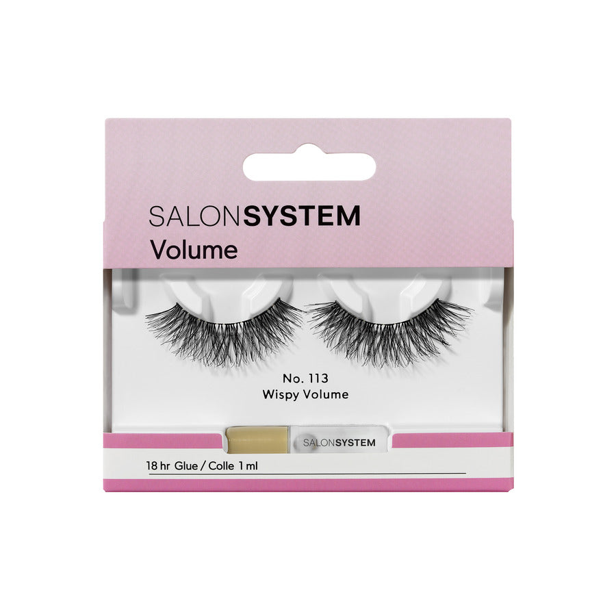 Salon System - Strip Lashes 113 Black