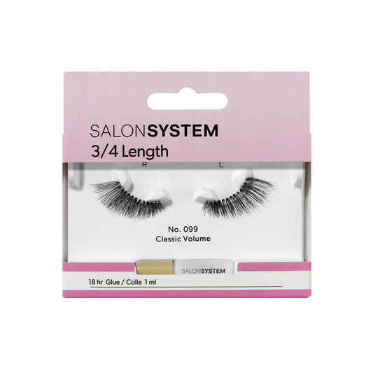 Salon System - Strip Lashes 099 3/4 Length