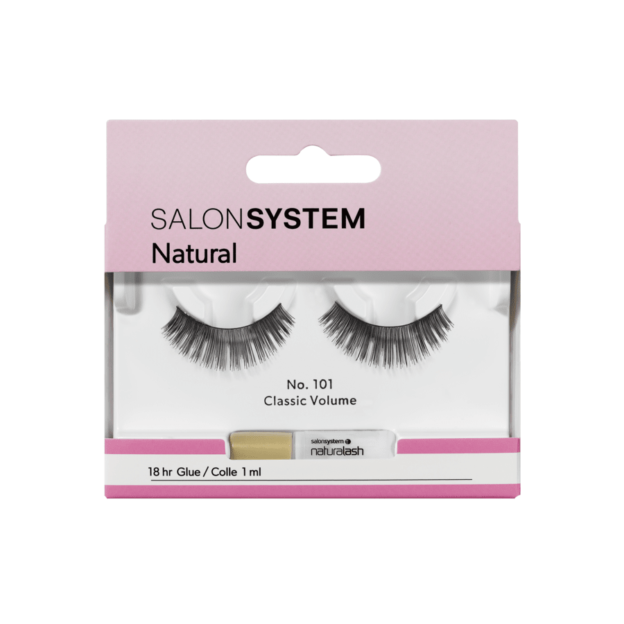 Salon System - Strip Lashes 101 Black