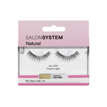 Salon System - Strip Lashes 070 Black