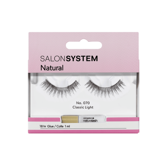 Salon System - Strip Lashes 070 Black