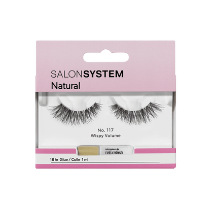 Salon System - Strip Lashes 117 Black