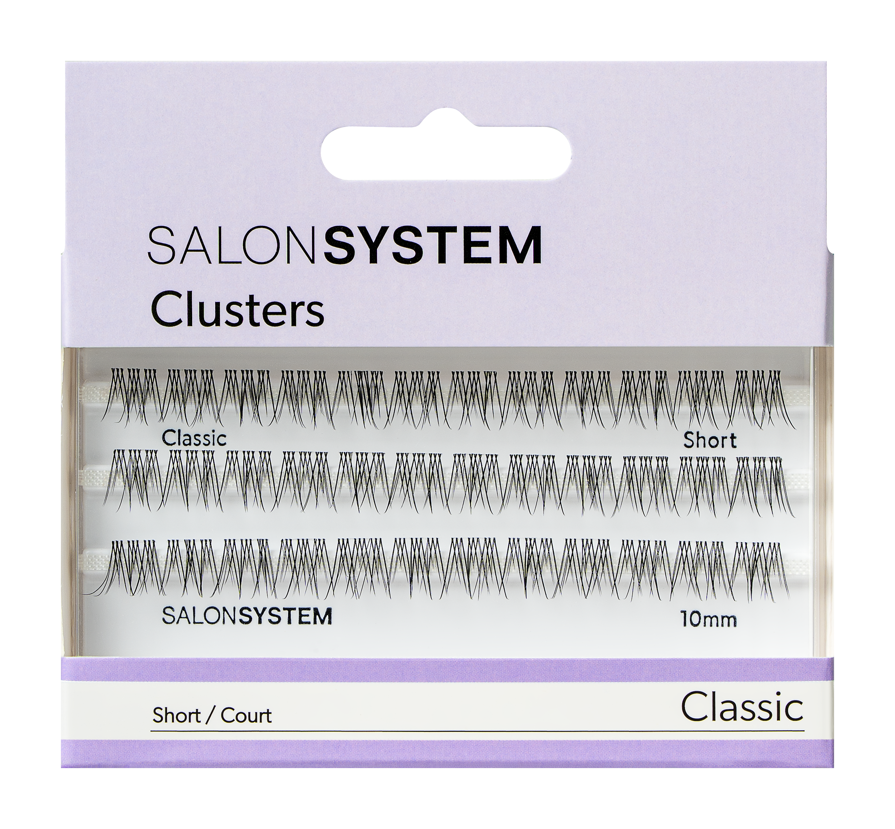 Salon System - Individual Lashes Cluster - Classic