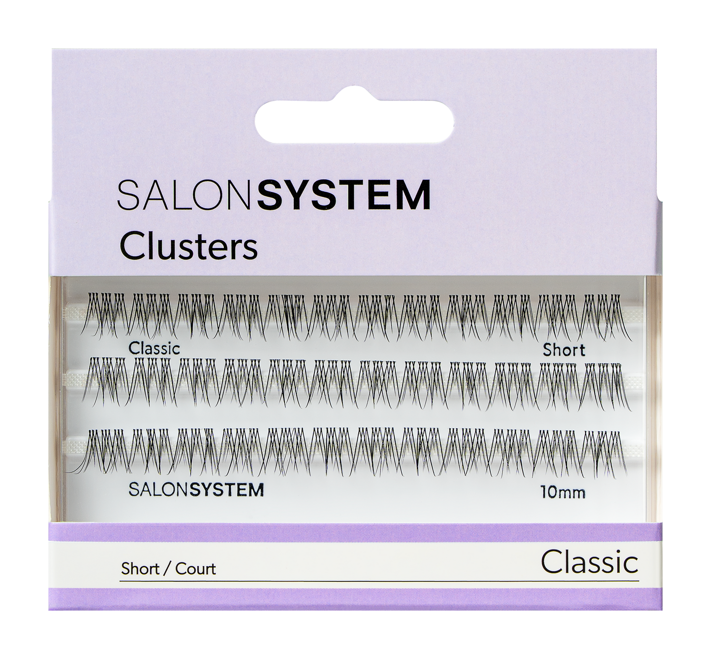 Salon System - Individual Lashes Cluster - Classic