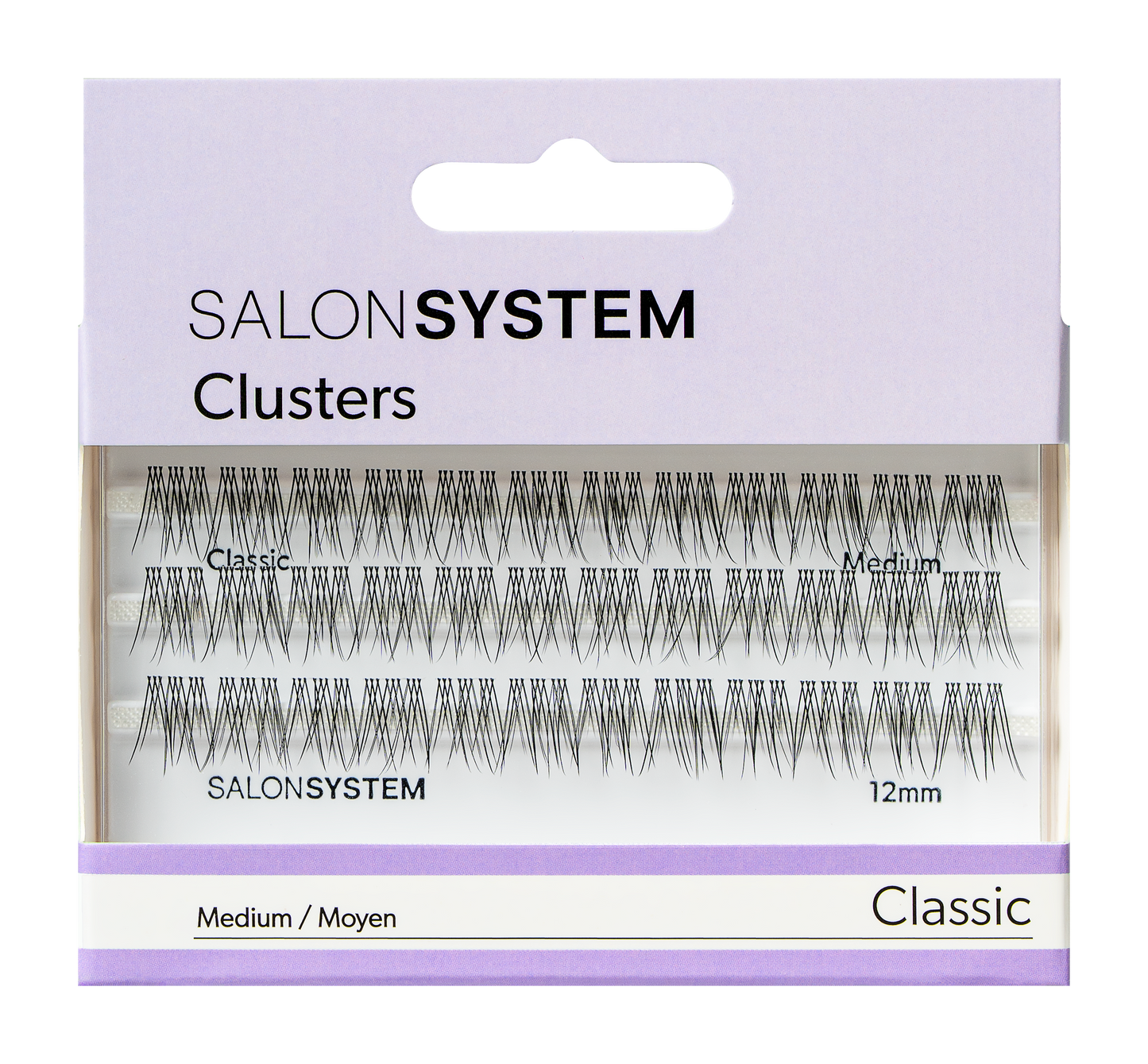 Salon System - Individual Lashes Cluster - Classic