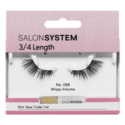 Salon System - Strip Lashes 088 3/4 Length