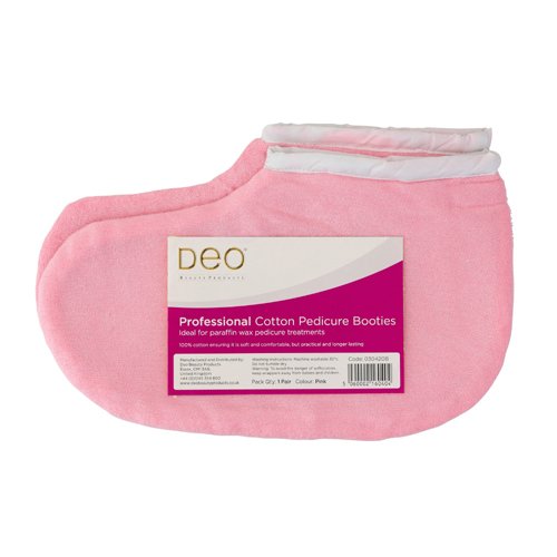 Deo - Towelling Boots Pink 2pk