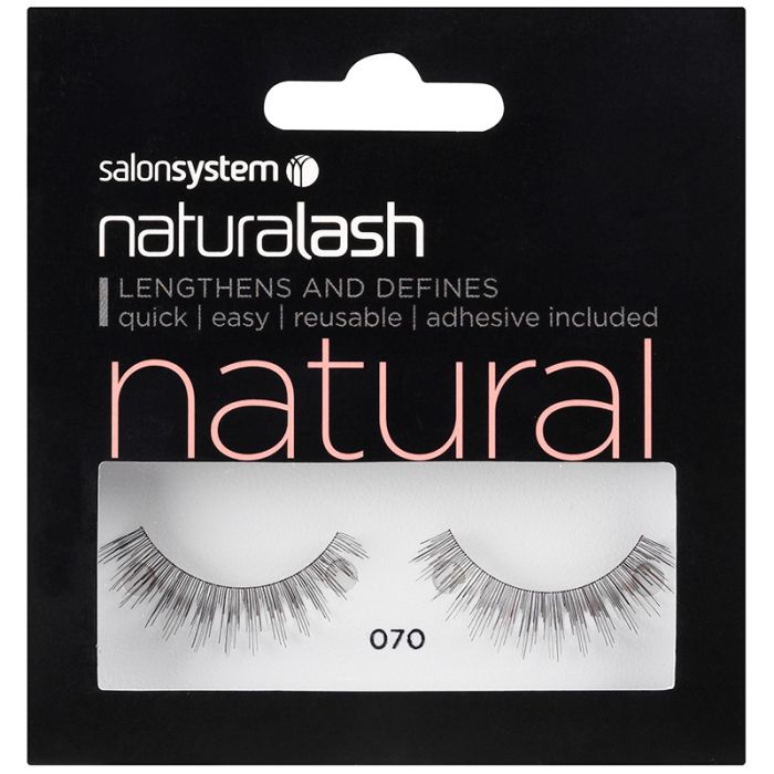 Salon System - Strip Lashes 070 Black