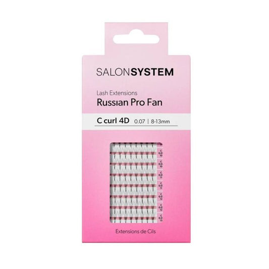 Salon System - Russian Pro Fan C Curl 4D 8-13