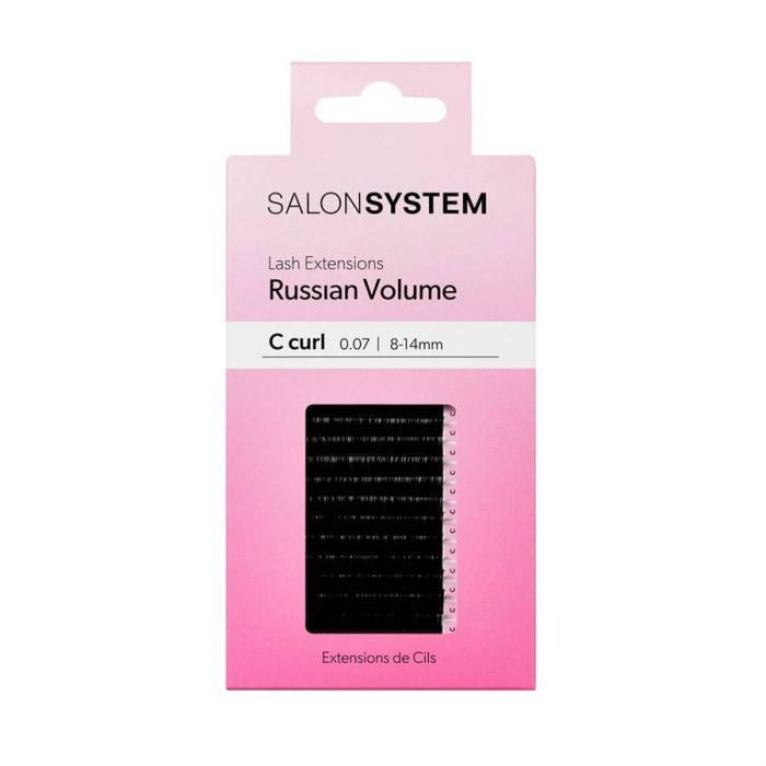 Salon System - Russian Volume C Curl .07  8-14