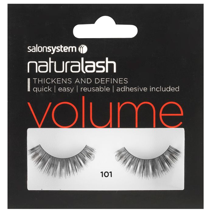 Salon System - Strip Lashes 101 Black