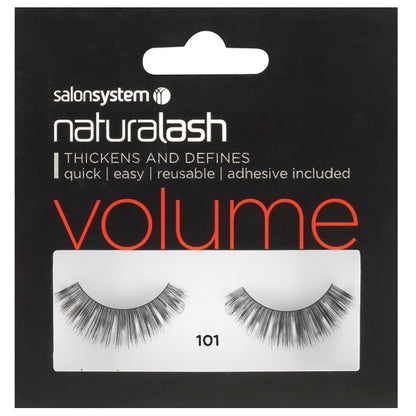 Salon System - Strip Lashes 101 Black