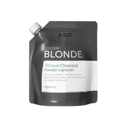 A.S.P System Blonde 10 Level Charcoal Powder Lightener 500g pouch for professional hair bleaching