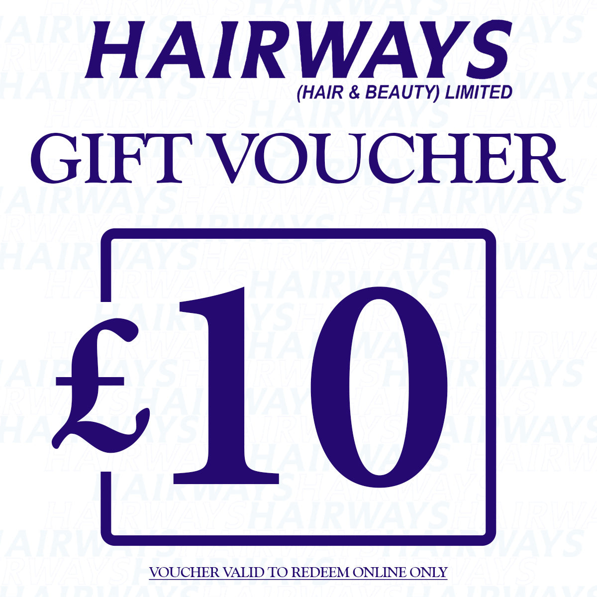 Hairways Gift Card