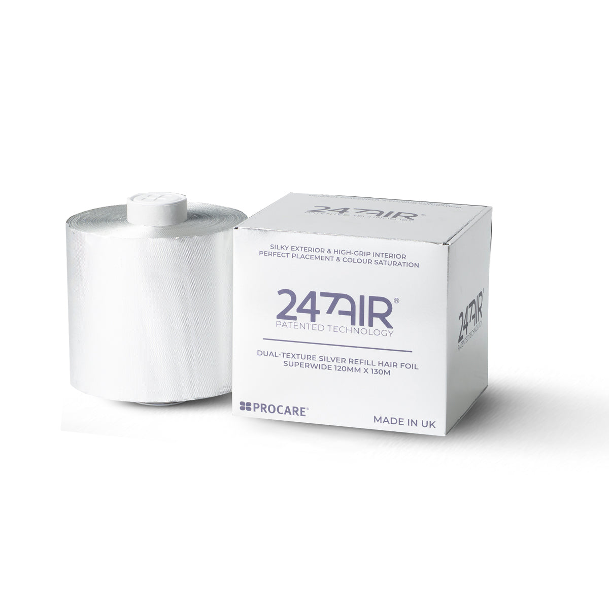 Procare 247AIR Premium Dual Texture Foil Roll 120mm x 130m | Professional Hair Foil