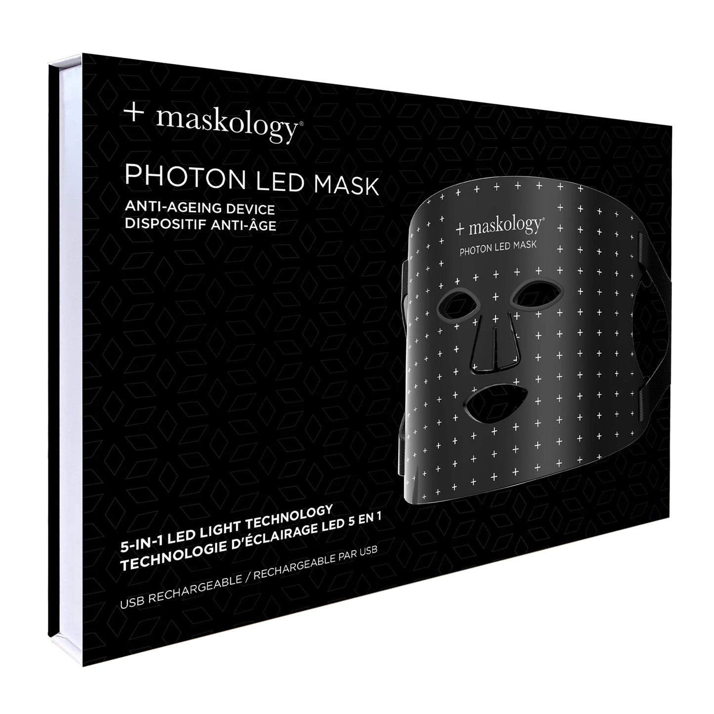 +Maskology PHOTON LED Mask 5-in-1 LED Therapy Device