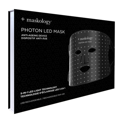 +Maskology PHOTON LED Mask 5-in-1 LED Therapy Device