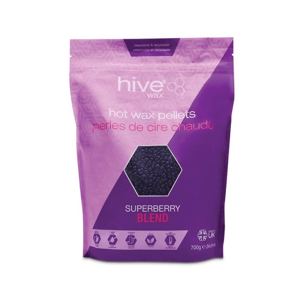 Hive Superberry Hot Wax Pellets 700g | Rosin-Free Vegan Film Wax