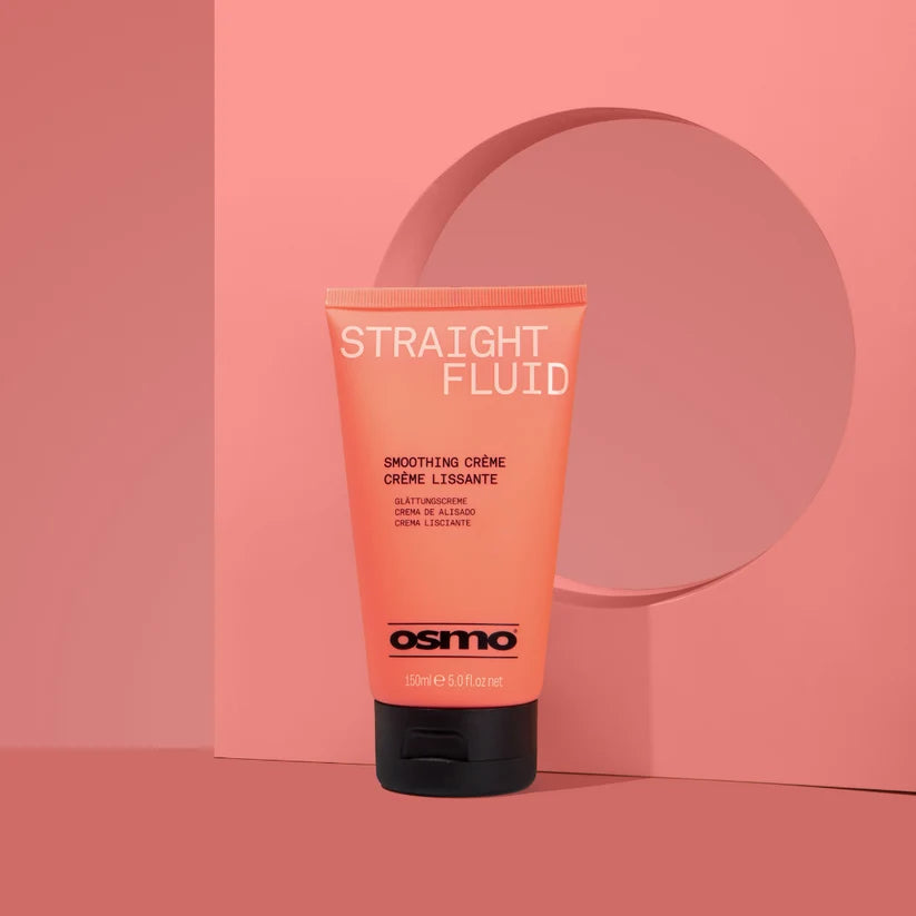 Osmo Straight Fluid tube on a pink background