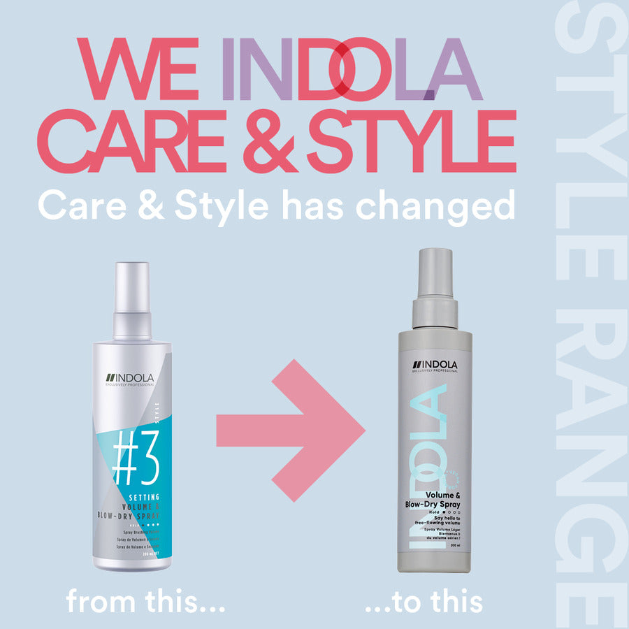 Indola - Style - Setting Volume & Blow Dry Spray 200ml