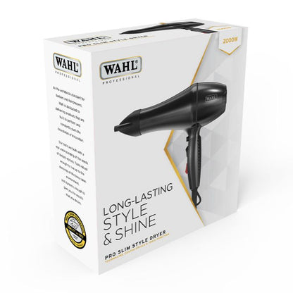 Wahl Pro Slim Hairdryer Black