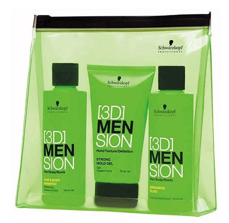 Schwarzkopf [3D] Mension Travel Kit - Last Chance To Buy!