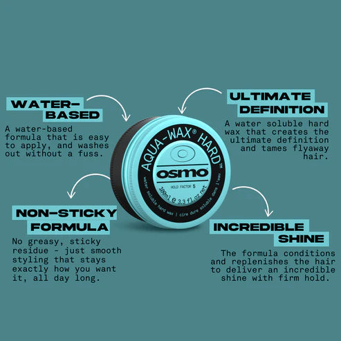 Osmo - Aqua-Wax Hard Versatile Pomade