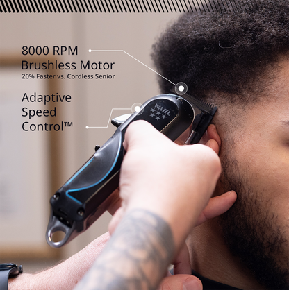 Wahl Senior 2.0 Cordless Clipper – Professional Barber Clipper 8000RPM
