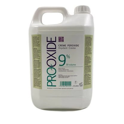 Large container of Pro Oxide Creme Peroxide on a white background