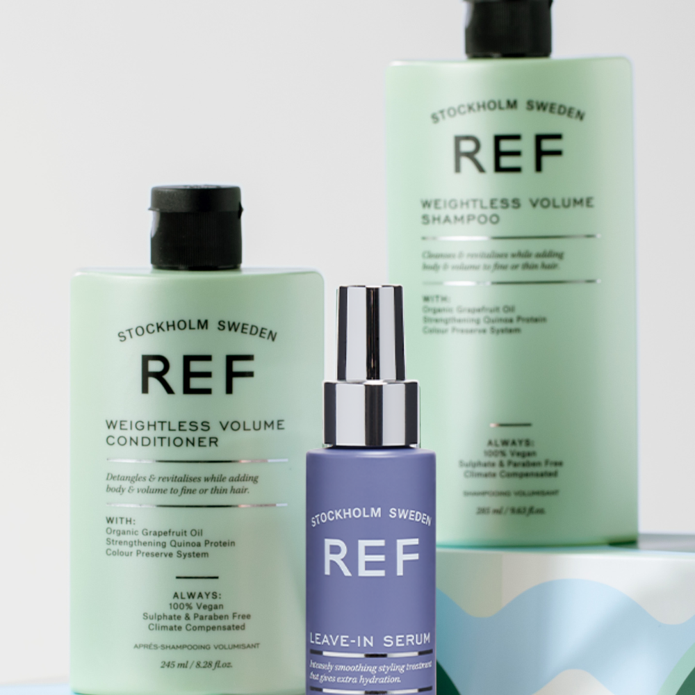 REF - Weightless Volume + Serum Trio Nordic Gift Box
